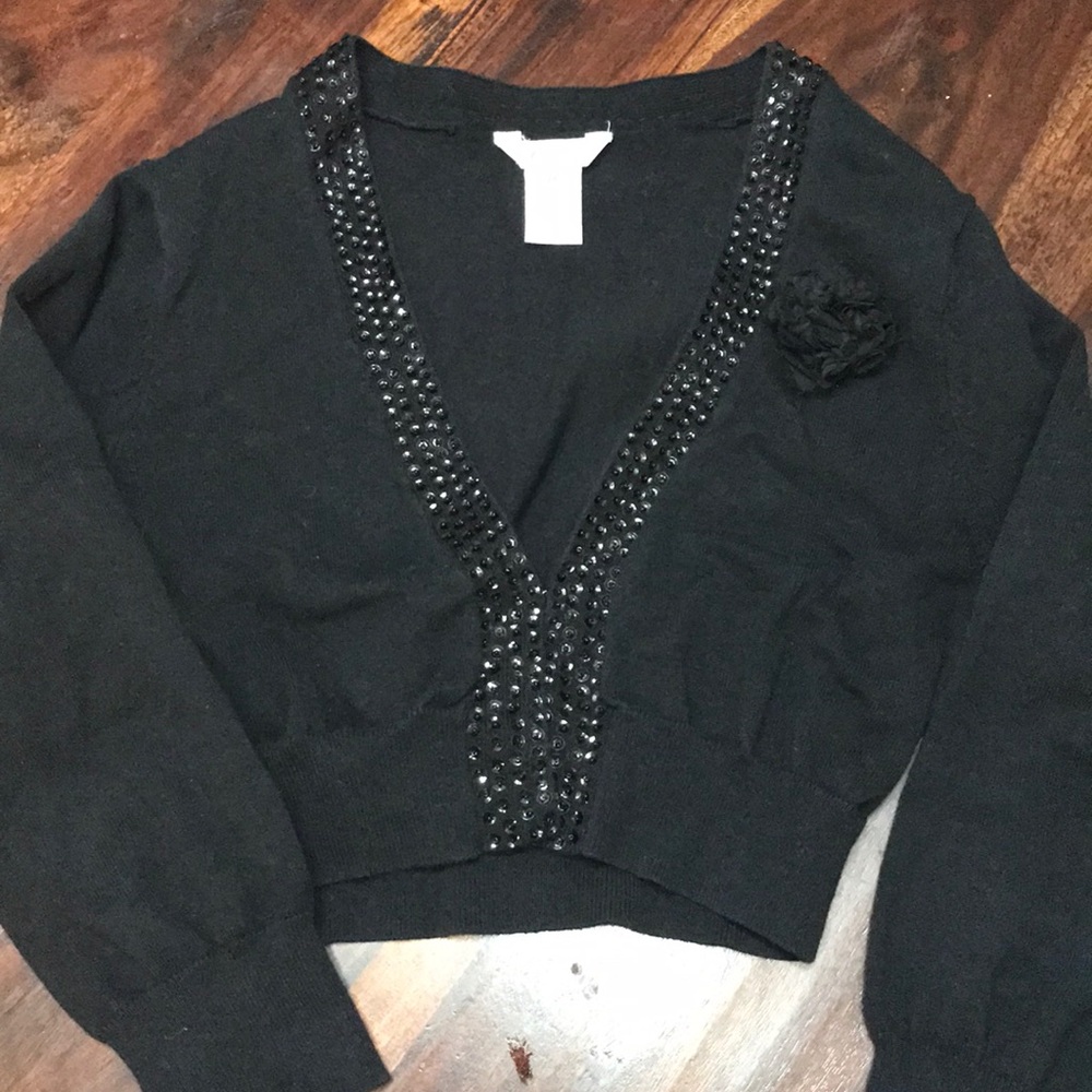 Crop sweater